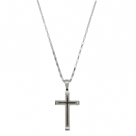 Cu cruciulite - Lantisor argint personalizat cruciulita argint 4190KV540 Dras