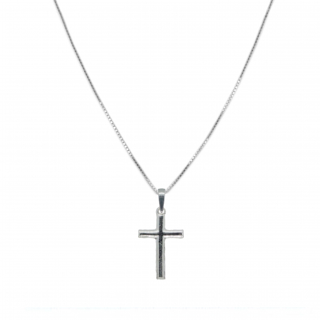Cu cruciulite - Lantisor argint personalizat cruciulita argint 4192VEN315 Dras