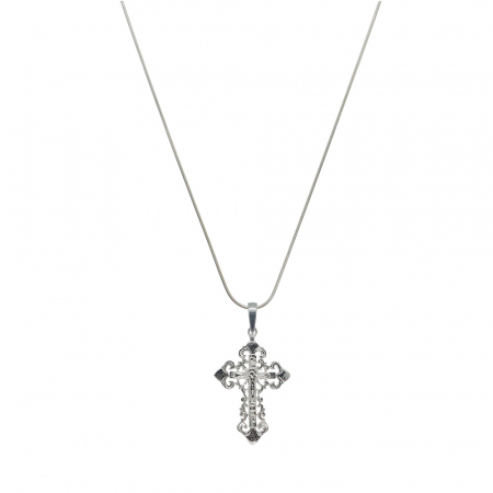 Cu cruciulite - Lantisor argint personalizat cruciulita argint 4212SCH445 Dras
