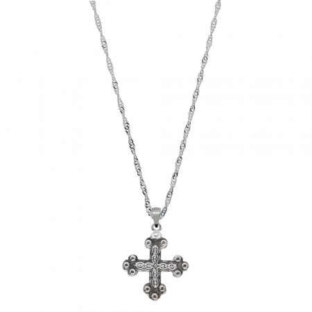 Cu cruciulite - Lantisor argint personalizat cruciulita argint 4214SING1005 Dras