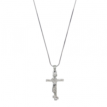 Cu cruciulite - Lantisor argint personalizat cruciulita argint 4217SCHD500 Dras