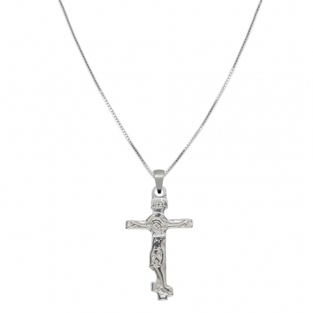 Cu cruciulite - Lantisor argint personalizat cruciulita argint 4217VEN420 Dras