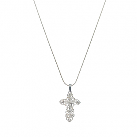 Cu cruciulite - Lantisor argint personalizat cruciulita argint 4225SCH280 Dras