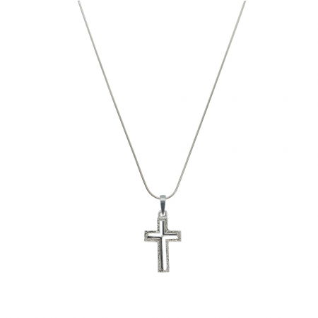 Cu cruciulite - Lantisor argint personalizat cruciulita argint 4230SCH430 Dras