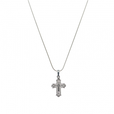 Cu cruciulite - Lantisor argint personalizat cruciulita argint 4239SCH455 Dras