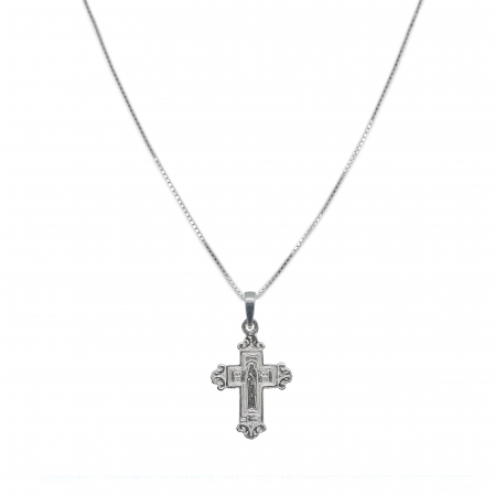 Cu cruciulite - Lantisor argint personalizat cruciulita argint 4239VEN375 Dras