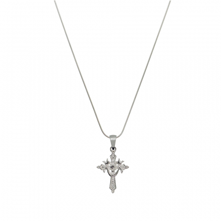 Cu cruciulite - Lantisor argint personalizat cruciulita argint 4243SCH470 Dras