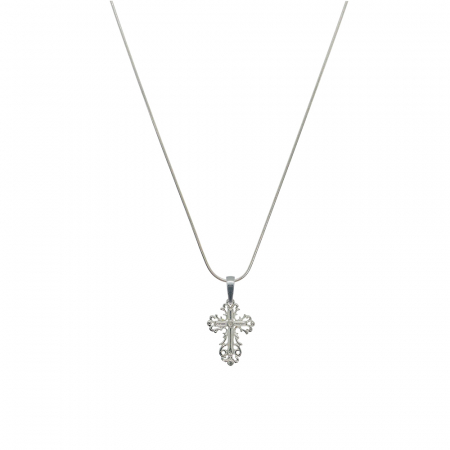 Cu cruciulite - Lantisor argint personalizat cruciulita argint 4245SCH395 Dras