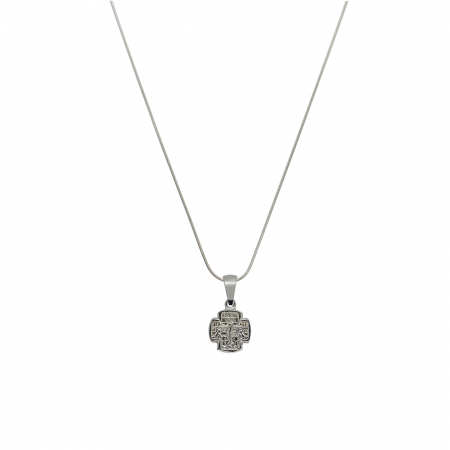 Cu cruciulite - Lantisor argint personalizat cruciulita argint 4248SCH550 Dras
