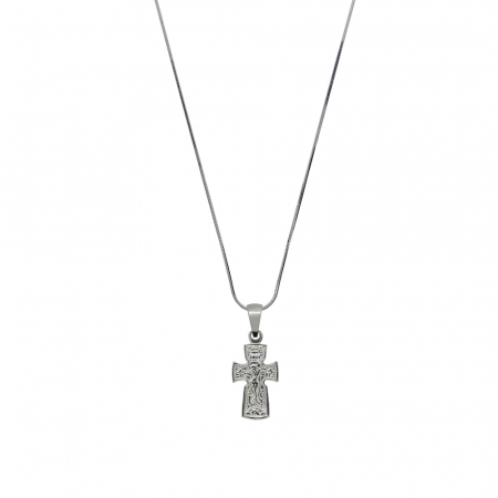 Cu cruciulite - Lantisor argint personalizat cruciulita argint 4249SCHD620 Dras