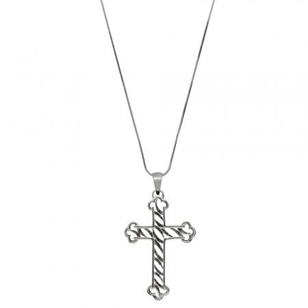 Cu cruciulite - Lantisor argint personalizat cruciulita argint 4251SCHD650 Dras