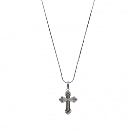 Lantisoare din argint cu tematica religioasa: - Lantisor argint personalizat cruciulita argint 4271SCHD425 Dras