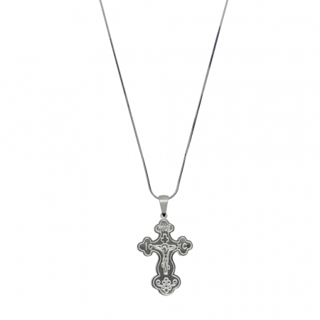 Cu cruciulite - Lantisor argint personalizat cruciulita argint 4273SCHD540 Dras