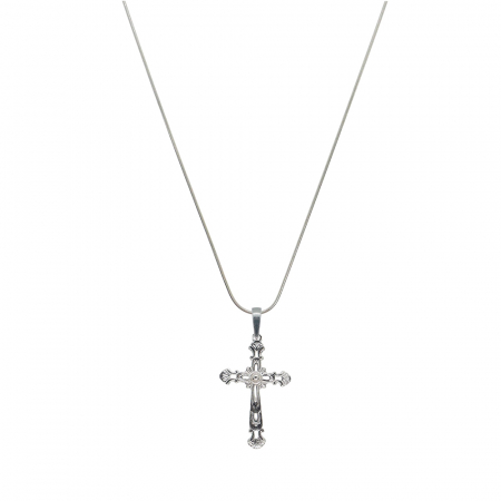 Cu cruciulite - Lantisor argint personalizat cruciulita argint 4274SCH385 Dras