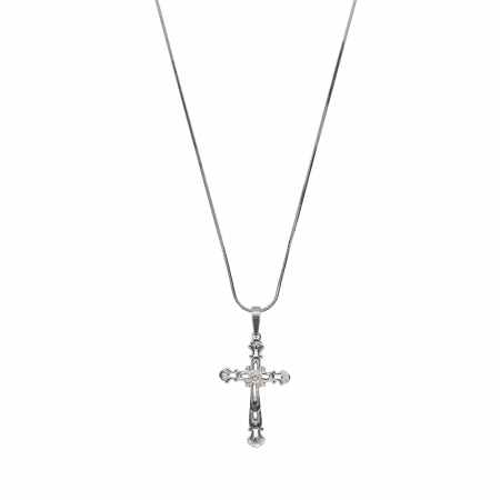 Lantisor argint personalizat cruciulita argint 4274SCHD385 Dras Lantisoare din argint cu tematica religioasa: - Lantisor argint personalizat cruciulita argint 4274SCHD385 Dras