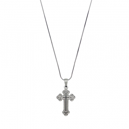 Cu cruciulite - Lantisor argint personalizat cruciulita argint 4288SCHD545 Dras