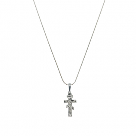 Cu cruciulite - Lantisor argint personalizat cruciulita argint 4297SCH450 Dras