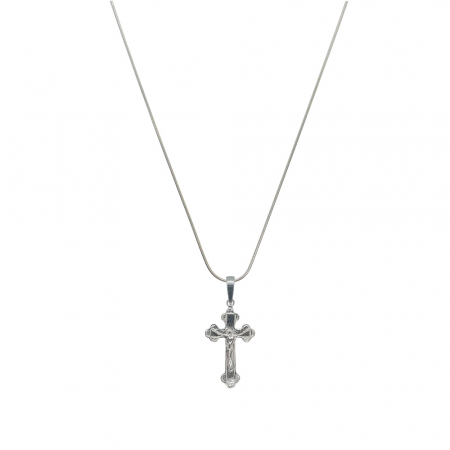 Cu cruciulite - Lantisor argint personalizat cruciulita argint 4507SCH390 Dras