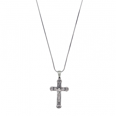 Cu cruciulite - Lantisor argint personalizat cruciulita argint 4508SCHD545 Dras