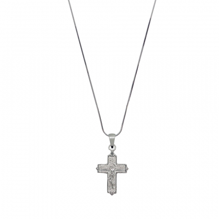Cu cruciulite - Lantisor argint personalizat cruciulita argint 4514SCHD490 Dras