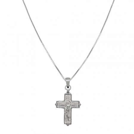 Cu cruciulite - Lantisor argint personalizat cruciulita argint 4514VEN410 Dras