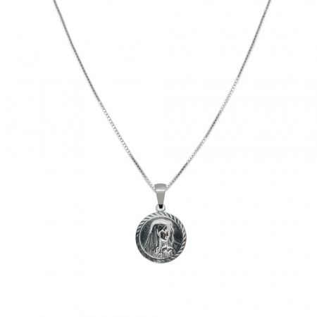 Cu medalioane - Lantisor argint personalizat Maica Domnului argint 4198VEN450 Dras