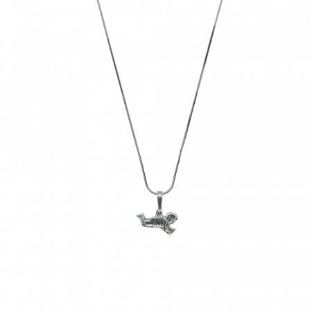 Lantisoare din argint cu tematica familie si prieteni - Lantisor argint personalizat medalion bebelus argint 4303SCHD405 Dras