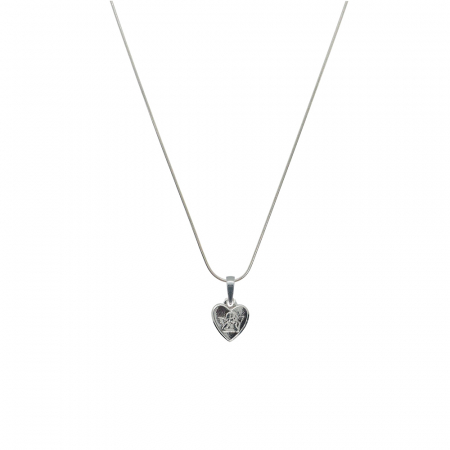 Cu ingerasi - Lantisor argint personalizat medalion Ingeras argint 4359SCH430 Dras