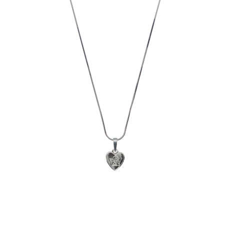Lantisor argint personalizat medalion Ingeras argint 4359SCHD430 Dras Cu ingerasi - Lantisor argint personalizat medalion Ingeras argint 4359SCHD430 Dras