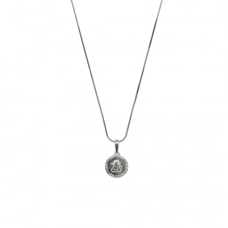 Cu ingerasi - Lantisor argint personalizat medalion Ingeras argint 4360SCHD430 Dras