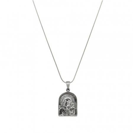 Toate produsele - Lantisor argint personalizat medalion Maica Domnului argint 4218SCH680 Dras