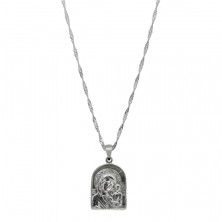 Toate produsele - Lantisor argint personalizat medalion Maica Domnului argint 4218SING775 Dras