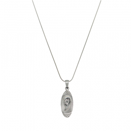 Cu medalioane - Lantisor argint personalizat medalion Maica Domnului argint 4241SCH535 Dras