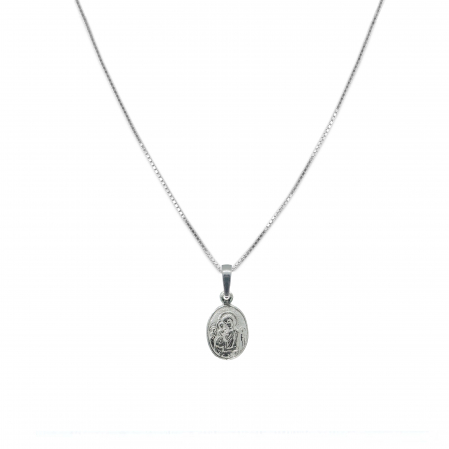 Lantisor argint personalizat medalion Maica Domnului pruncul Iisus argint 4372VEN350 Dras Cu medalioane - Lantisor argint personalizat medalion Maica Domnului pruncul Iisus argint 4372VEN350 Dras