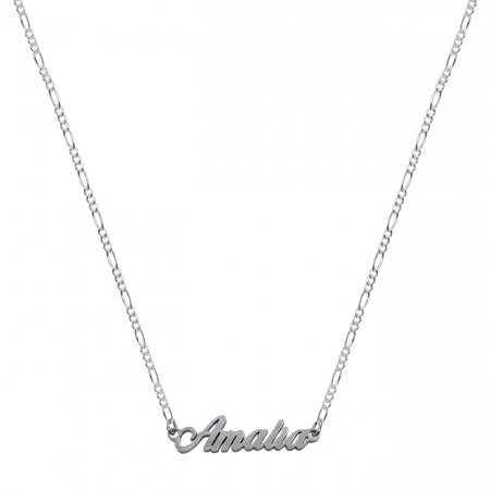 Lantisor argint personalizat nume Amalia argint 9438FIG31320 Dras Lantisoare din argint cu nume: - Lantisor argint personalizat nume Amalia argint 9438FIG31320 Dras