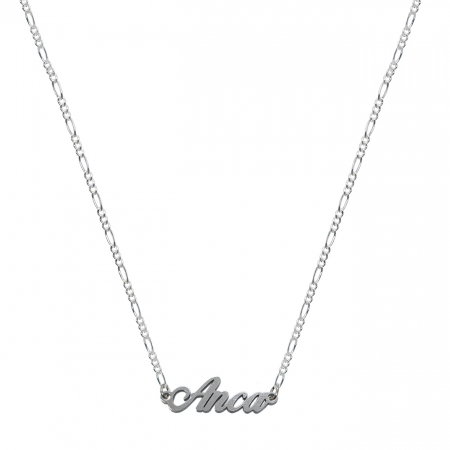 Cu nume decupate - Lantisor argint personalizat nume Anca argint 9430FIG31360 Dras