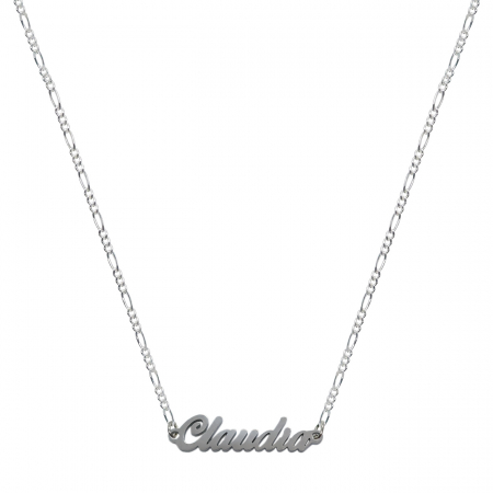 Lantisor argint personalizat nume Claudia argint 9437FIG31320 Dras Lantisoare din argint cu nume: - Lantisor argint personalizat nume Claudia argint 9437FIG31320 Dras