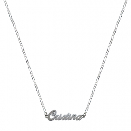 Lantisor argint personalizat nume Cristina argint 9446FIG31320 Dras Lantisoare din argint cu nume: - Lantisor argint personalizat nume Cristina argint 9446FIG31320 Dras
