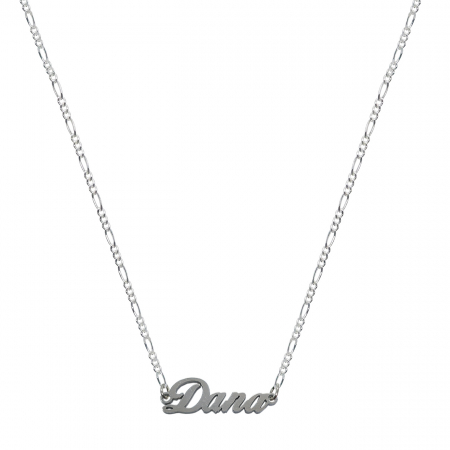 Cu nume decupate - Lantisor argint personalizat nume Dana argint 9429FIG31360 Dras