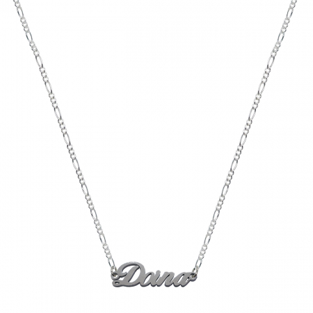 Cu nume decupate - Lantisor argint personalizat nume Doina argint 9456FIG31360 Dras
