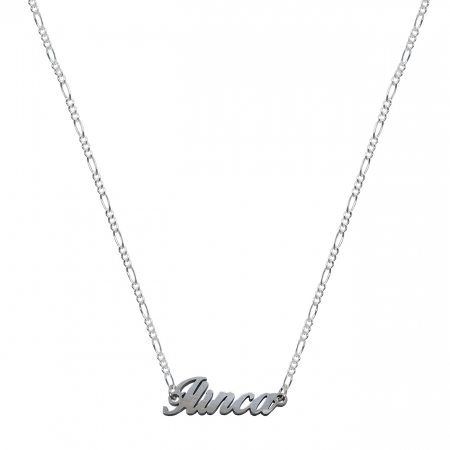 Cu nume decupate - Lantisor argint personalizat nume Ilinca argint 9455FIG31360 Dras