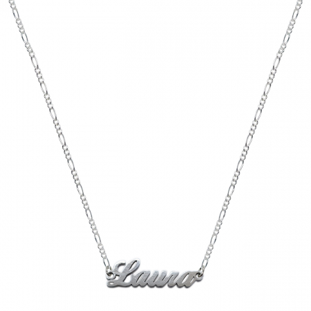 Lantisoare din argint cu nume: - Lantisor argint personalizat nume Lavinia argint 9463FIG31320 Dras