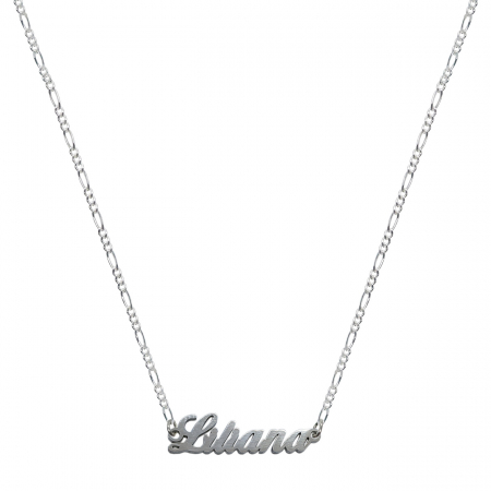 Lantisor argint personalizat nume Liliana argint 9435FIG31320 Dras Lantisoare din argint cu nume: - Lantisor argint personalizat nume Liliana argint 9435FIG31320 Dras