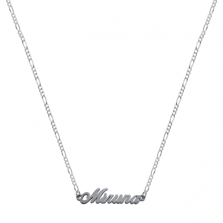 Lantisoare din argint cu nume: - Lantisor argint personalizat nume Miruna argint 9465FIG31320 Dras
