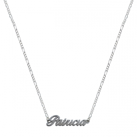 Lantisoare din argint cu nume: - Lantisor argint personalizat nume Patricia argint 9466FIG31320 Dras