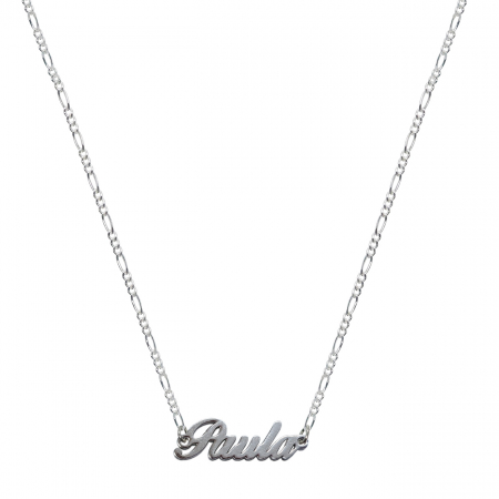 Cu nume decupate - Lantisor argint personalizat nume Paula argint 9431FIG31360 Dras