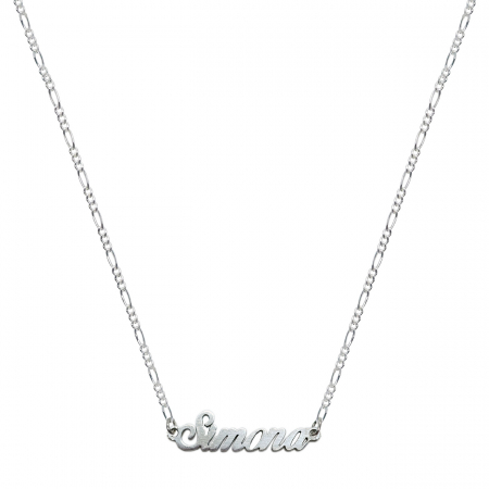 Cu nume decupate - Lantisor argint personalizat nume Simona argint 9406FIG31360 Dras