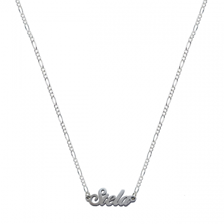Lantisor argint personalizat nume Stela argint 9451FIG31320 Dras Lantisoare din argint cu nume: - Lantisor argint personalizat nume Stela argint 9451FIG31320 Dras