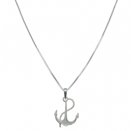Nautice - Lantisor argint personalizat pandantiv Ancora 6605VEN330 Dras