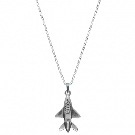 Aviatie - Lantisor argint personalizat pandantiv Avion 6500FIG31830 Dras